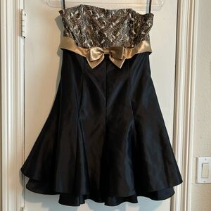 Y2K Jessica McClintock for Gunners Sax Dress